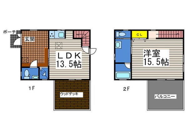 六浦３丁目戸建の物件間取画像